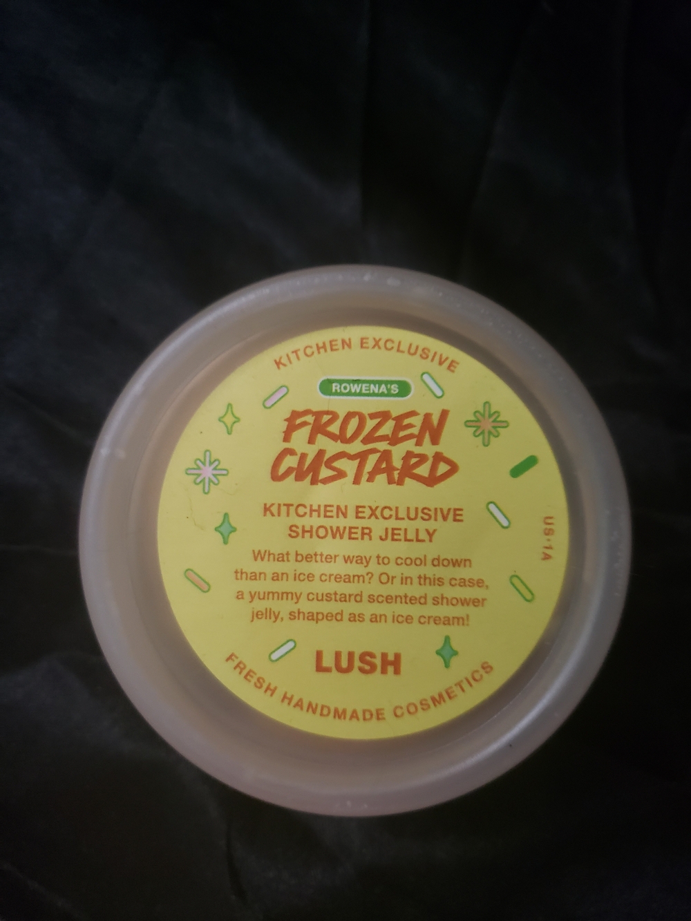 Lush Frozen Custard Shower Jelly LET THE GOOD TIMES ROLL